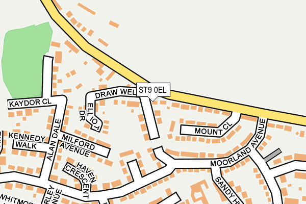 Map of TRENT FLOORING LIMITED at local scale