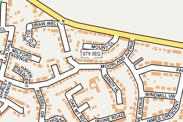 Map of SMR CLEANING LTD at local scale