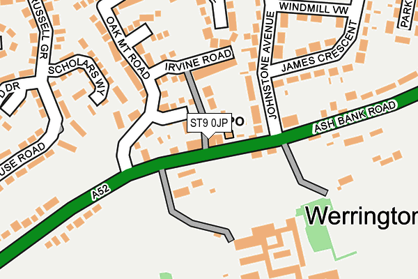 Map of WESLEYDAV LIMITED at local scale