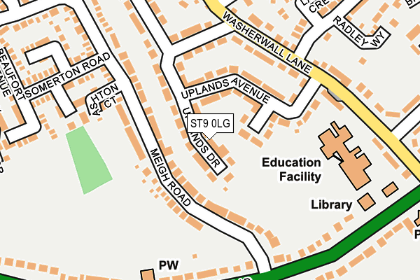 Map of JJR SCAFFOLDING LIMITED at local scale