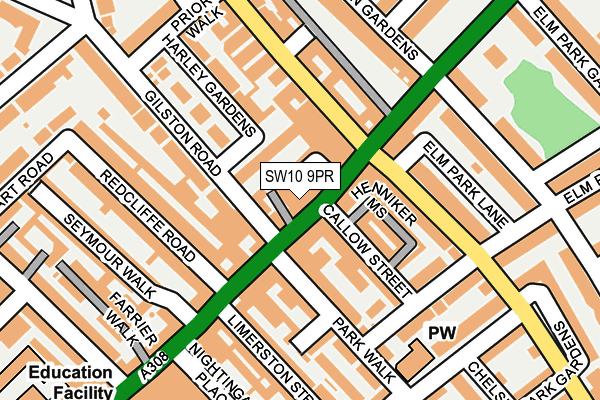 Map of FARRAR & CO. LETTINGS LTD. at local scale