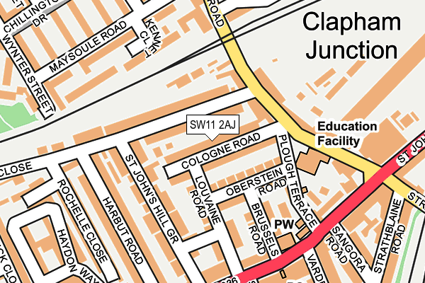 Map of AIRPORT EXPERIENCES LIMITED at local scale