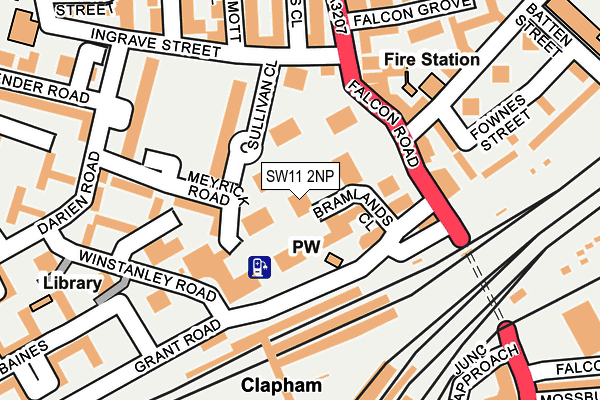 Map of WRAP FILMS LTD at local scale