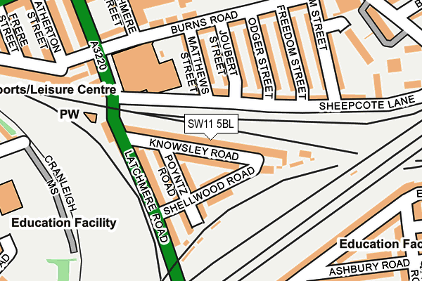 Map of FM RAMSAY PROPERTIES LIMITED at local scale