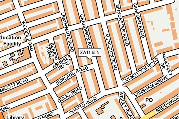 Map of ROLANDON SECURITIES LIMITED at local scale