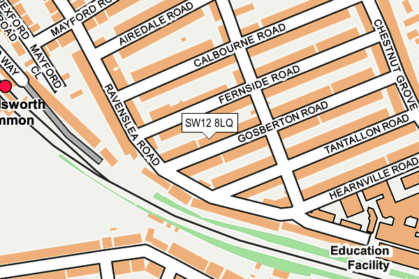 Map of BEE INVEST LTD at local scale