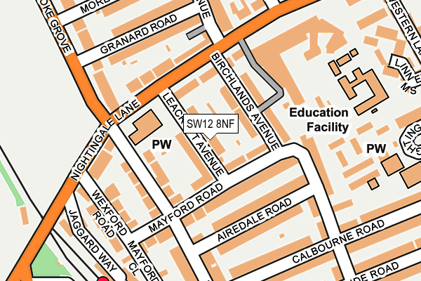 Map of LOUVAIN CONSULTING LTD at local scale