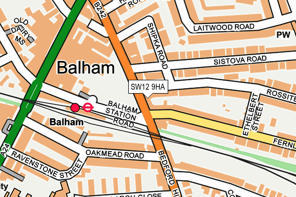 SW12 9HA Maps Stats And Open Data