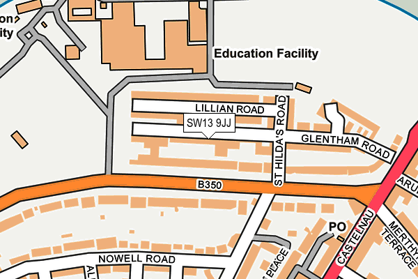 Map of DERBY STREET FILMS LIMITED at local scale