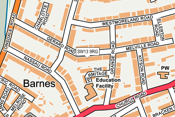 Map of REMOTE FILMS LTD at local scale