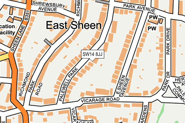 Map of SIMON GASH AGENCIES LIMITED at local scale