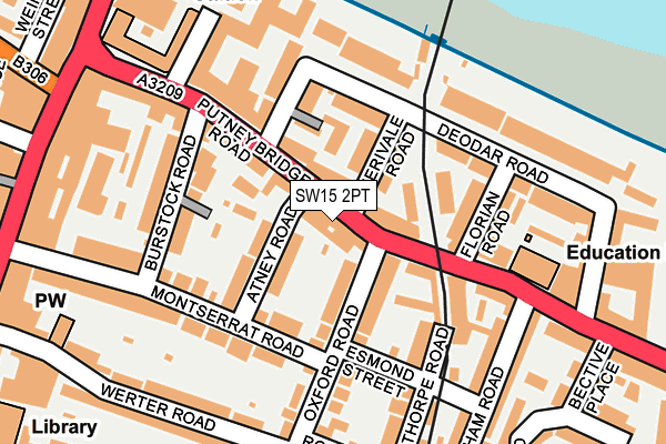 Map of BARNES CARS LIMITED at local scale