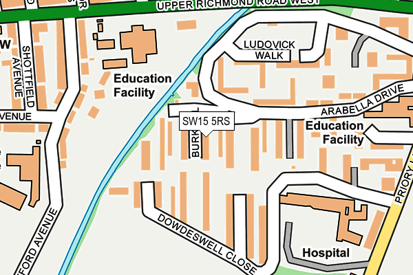 Map of SCATCH LTD at local scale