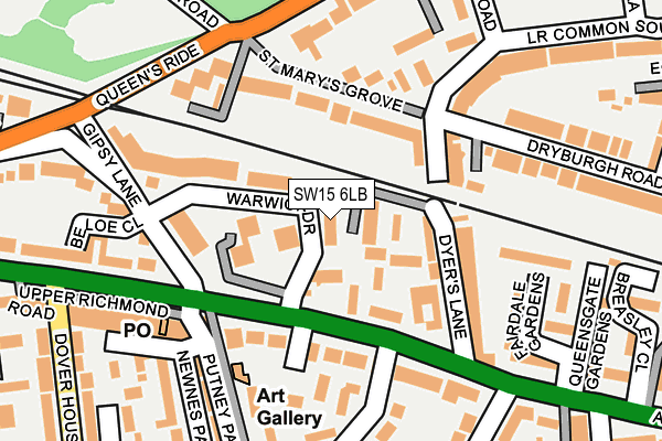 Map of PAUL CONNOLLY TRAINING LTD at local scale