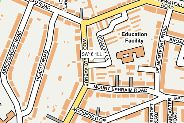 Map of DBC CONSULTING LTD at local scale