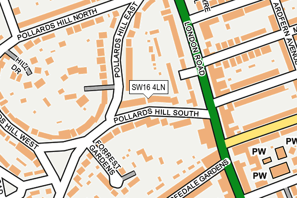 Map of CHOYCE PROPERTY MANAGEMENT LIMITED at local scale