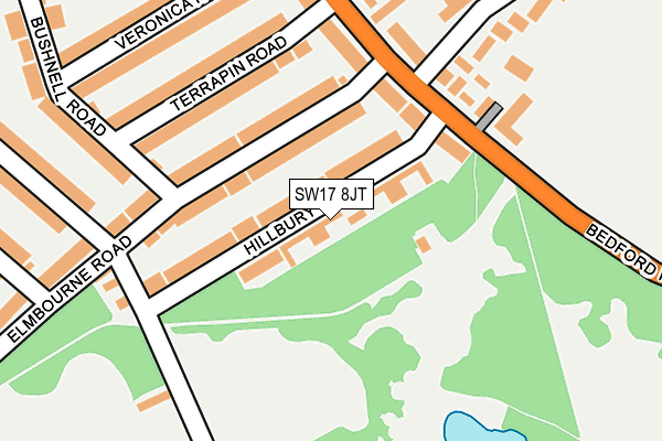 Map of LANDORITE DISTRIBUTION LTD at local scale