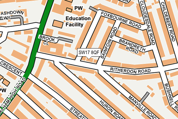 Map of DUNMORE ESTATES LLP at local scale
