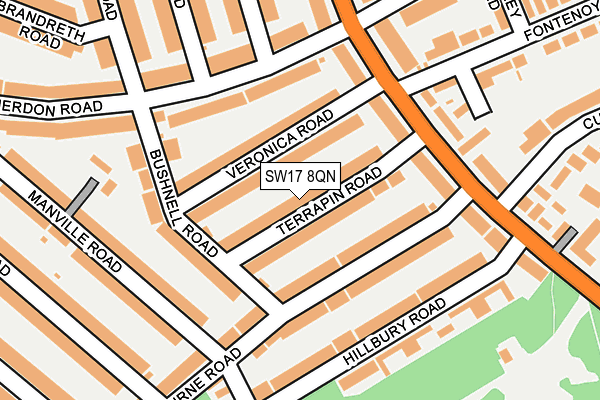 Map of 24 TERRAPIN ROAD MANAGEMENT COMPANY LIMITED at local scale