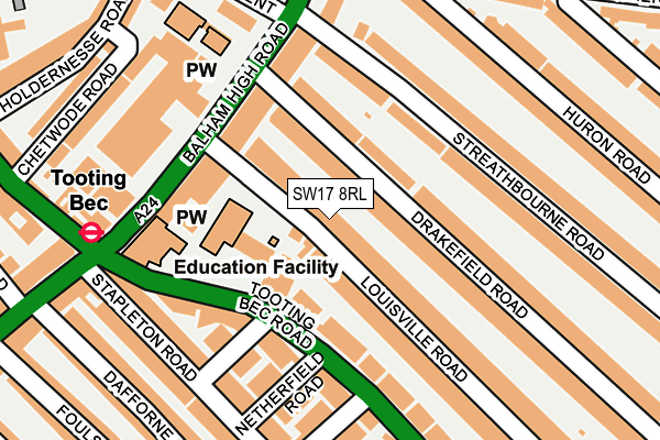 Map of WE LOVE MARQUEES LTD at local scale