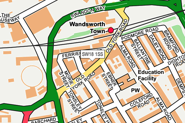 Map of BARNES AND BRAY 2021 LIMITED at local scale