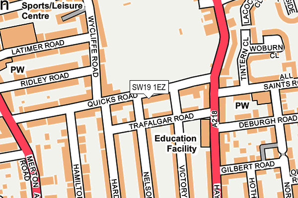 Map of PONETAN LIMITED at local scale