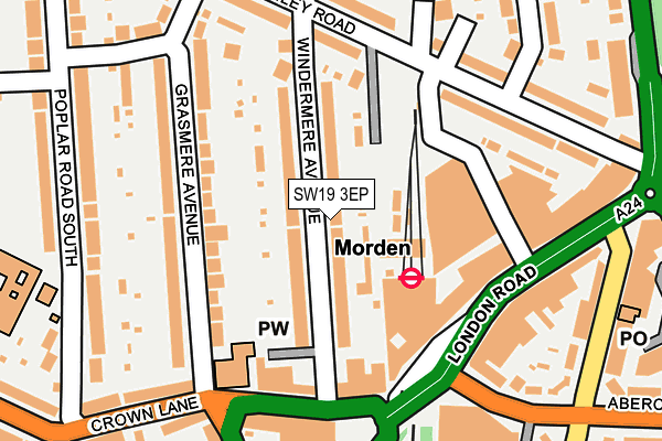 Map of FORBYS LTD at local scale