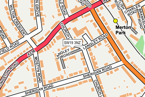 Map of ABBEY MILLS GARAGE LIMITED at local scale