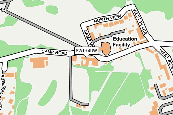 Map of ANAVO CARE (LANCING) LIMITED at local scale