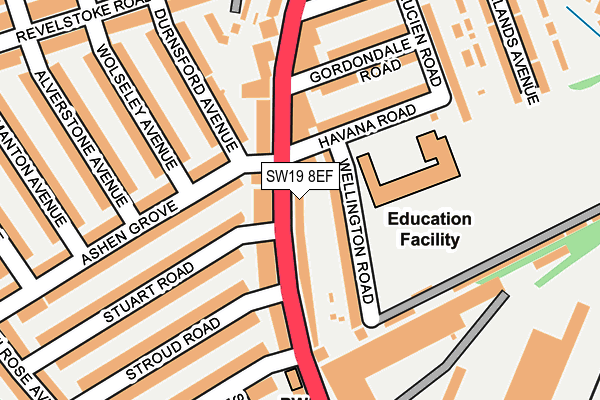 Map of BAILEY ESTATES MANAGEMENT (CONSULTANCY) LTD at local scale