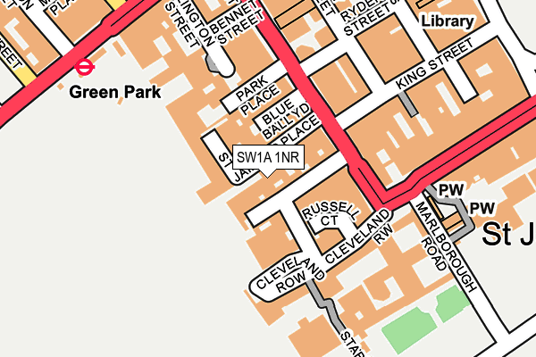 Map of SPENCER HOUSE LIMITED at local scale