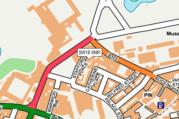 SW1E 6NR map - OS OpenMap – Local (Ordnance Survey)
