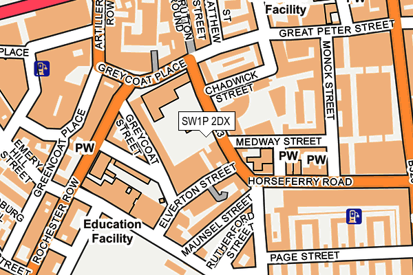 Map of EXOLTA SERVICES LTD at local scale