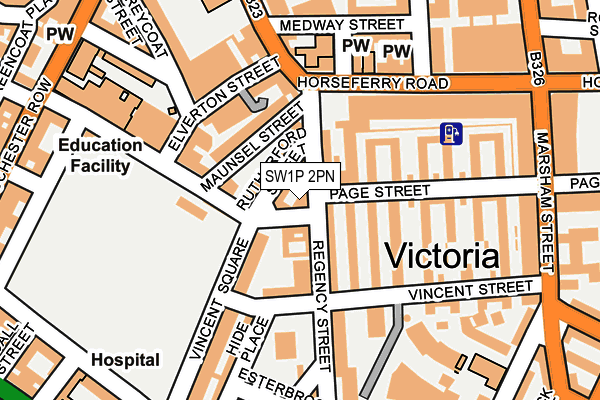 Map of DECIMUS FEARON LLP at local scale