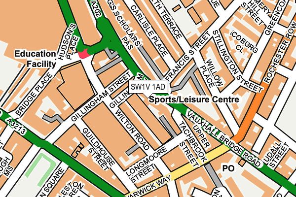 Map of FIRST BASE SOUTHAMPTON LIMITED at local scale
