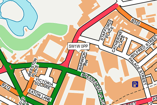 Map of BUCKINGHAM RETAIL LIMITED at local scale