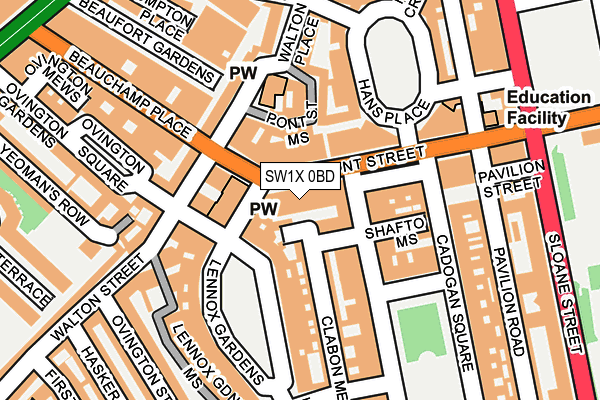 Map of HADLEIGH REAL PROPERTY LTD at local scale