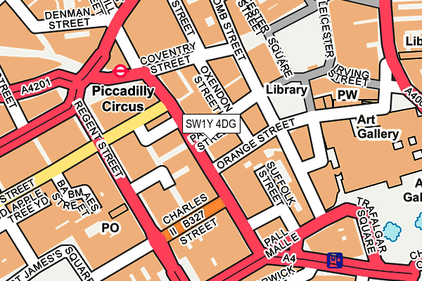 Map of EMPIRE STREET 3 LIMITED at local scale