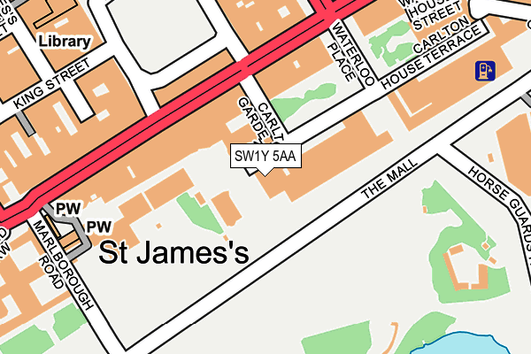 Map of J. STERN & CO SERVICES LIMITED at local scale