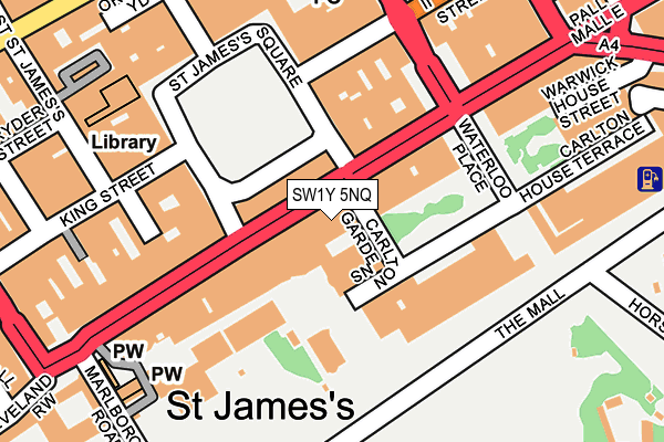 Map of THE TOWNSCAPE CONSULTANCY LTD at local scale