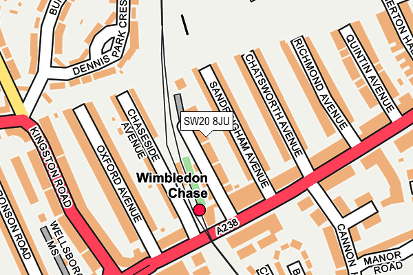 Map of ROBINBRIDGE HOLDINGS LIMITED at local scale