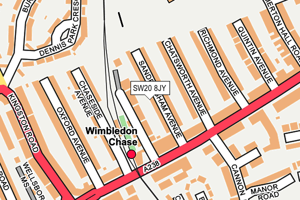 Map of ARCHETYPICAL LIMITED at local scale