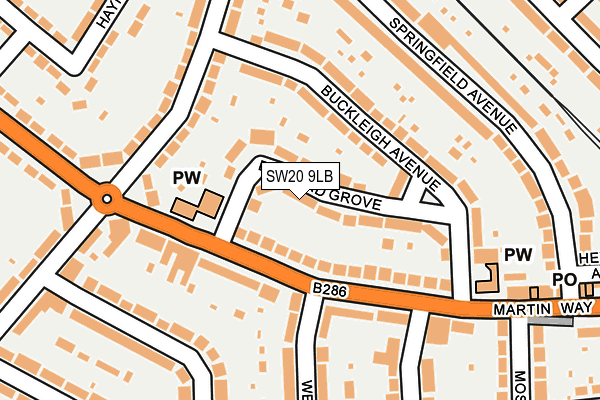 Map of VK INVEST LIMITED at local scale