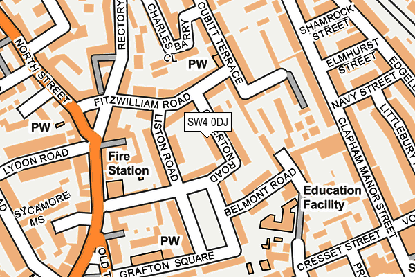 Map of 27 OFFERTON ROAD MANAGEMENT LIMITED at local scale