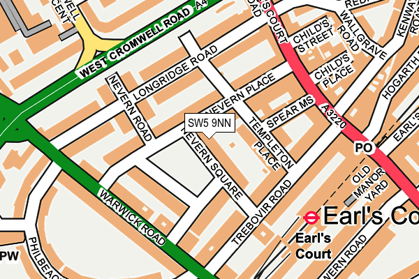 Map of LONGRIDGE ADVISORS LTD at local scale