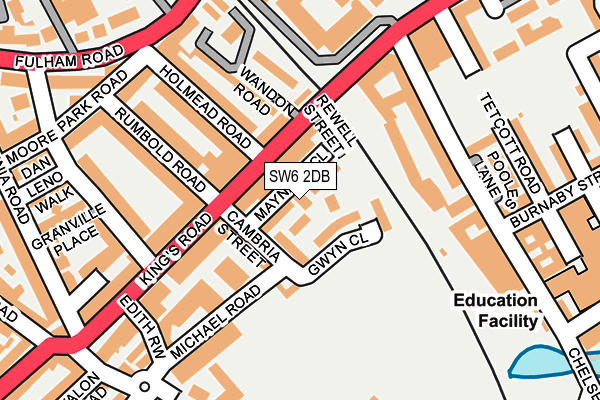 Map of HUDDLE SHORTLANDS LIMITED at local scale