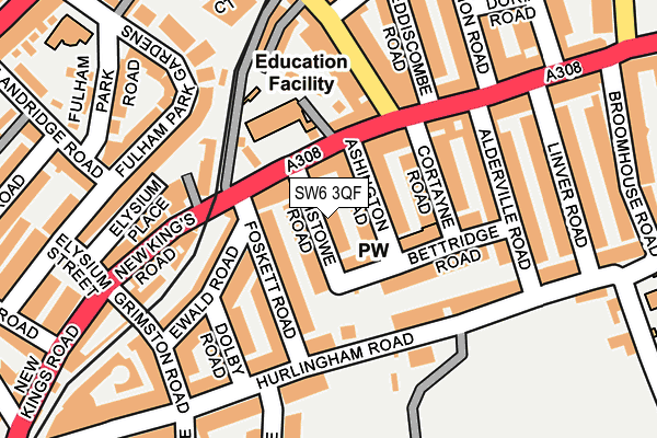 Map of BLUEWALK LIMITED at local scale