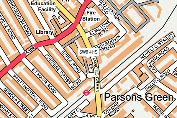 Map of PARK VIEW (PRIMROSE HILL) MANAGEMENT LIMITED at local scale