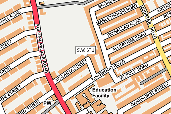 Map of 20TECH LTD at local scale