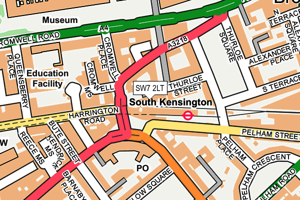 Map of HERTFORD STREET MANAGEMENT LIMITED at local scale